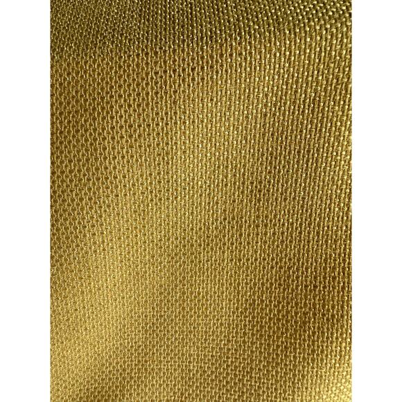 Vintage Tablecloth Gold Yellow 104" x 59" Rectangle - Picture 2 of 6